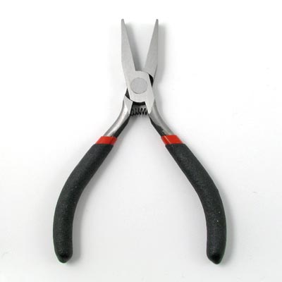 Wide flat-nose pliers, beginner level, length 11.5cm, 1pc