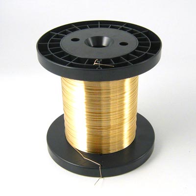 Gilded silver wire, 1mm, 20cm. Delivered in one piece when buying several pieces.
