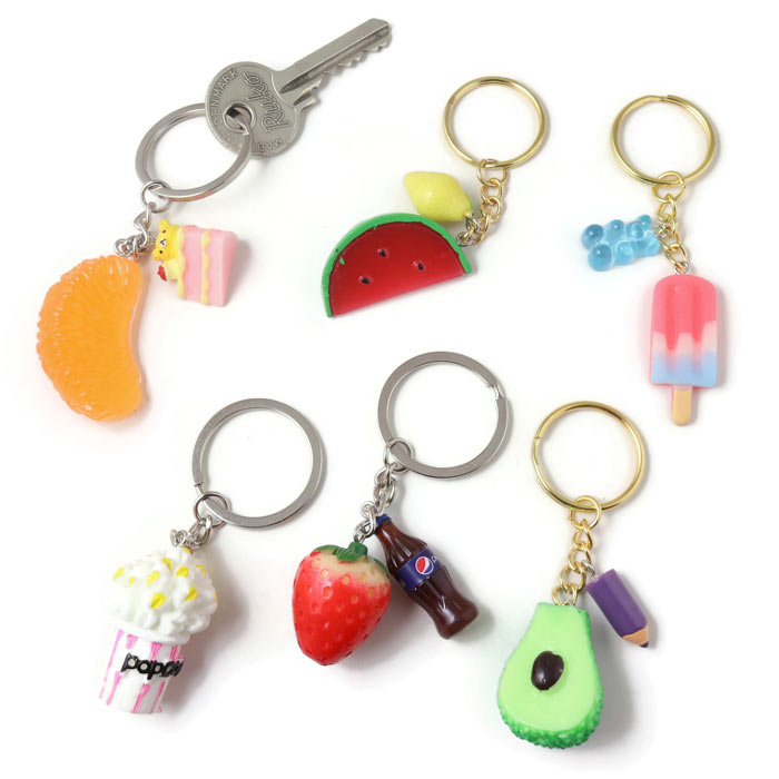 Teddy bear pendant, Resin, mixed colors, candy bear, 21.5x11.5x7 mm, 10pcs