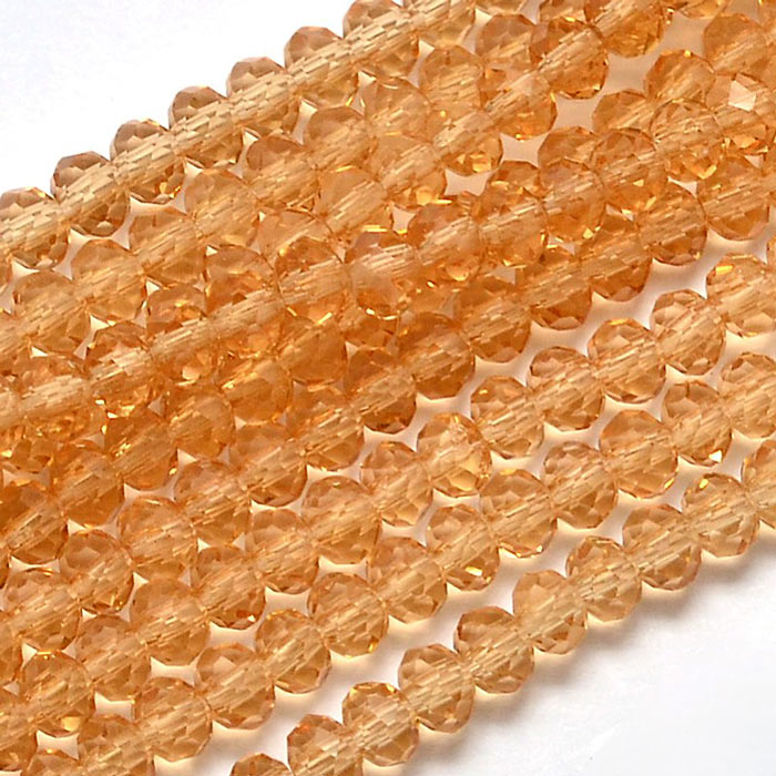 Celestial, whole strand, Topaz, roundel, 2,5x3,5 mm, approx. 148 pcs