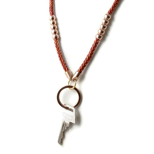 Split ring for keys, stainless steel, diameter 35mm, 1pc