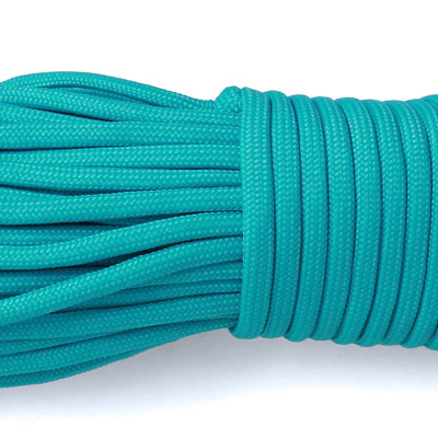Paracord, turquoise, 3-4mm, 2m