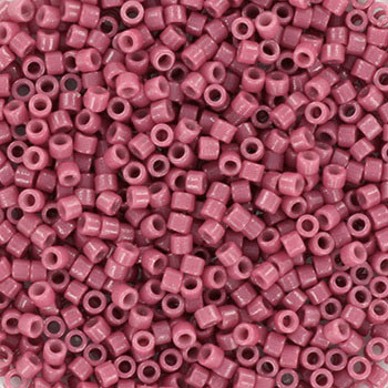 Delica, size #11, Dark violet, glossy, opaque, 1,1x1,7mm, 5,2g