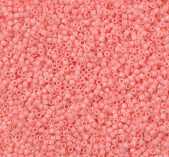 Delica, size #11, flamingo, 1,1x1,7mm, 5,2 g