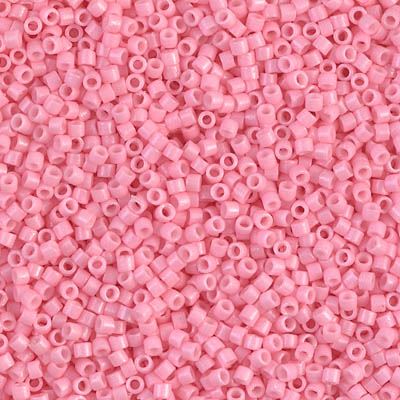 Delica, size #11, carnation pink, 1.1x1.7mm, 5.2gr.