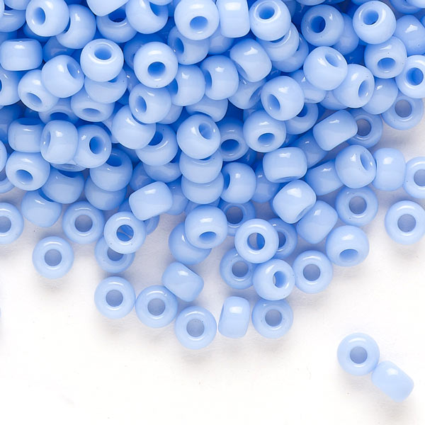 Miyuki seed bead #6, blue, 4,5x3 mm, ca. 150 pcs. 12g, 