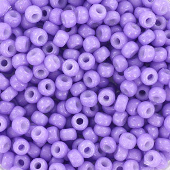 Miyuki seed bead, purple #8, 3x1.8mm, ca. 480pcs. 12 gram