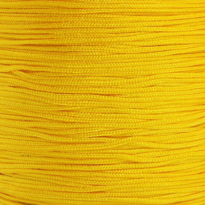 Nylon cord, full spool, sunny yellow, thickness 0,9mm, 90m