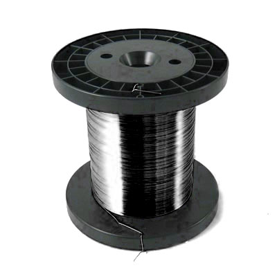 Black silver wire, thickness 0.4mm, 1 meter