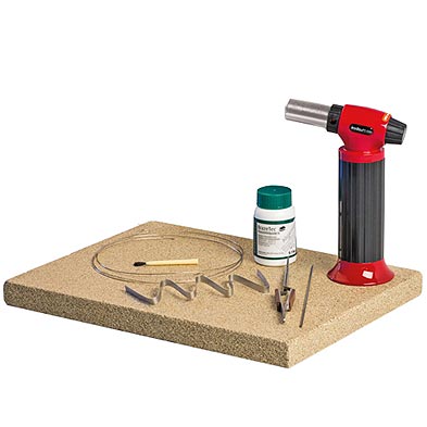 Soldering set, Starter set for silver soldering, everything you need with instructions, 1 set