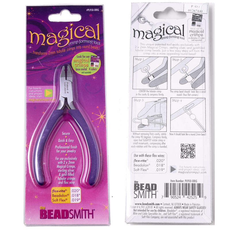 Magical crimper, special wire crimper, for 2 mm wire crimps, 1 pc