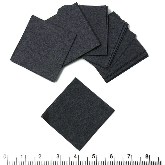 Anti-tarnish paper for silver, prevents oxidation, 3x3cm, 20 pcs.