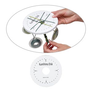 Kumihimo disk, large, classic round for 48 slots, 15x2cm, 1pc.