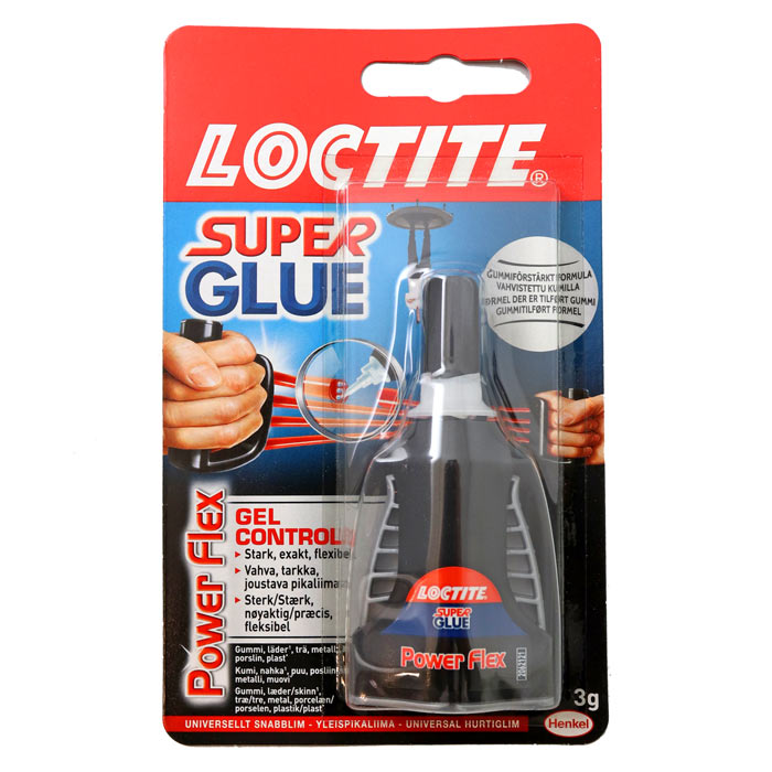 Loctite glue 454, Super Attak Gel, 3 grams in a plastic container with pump function