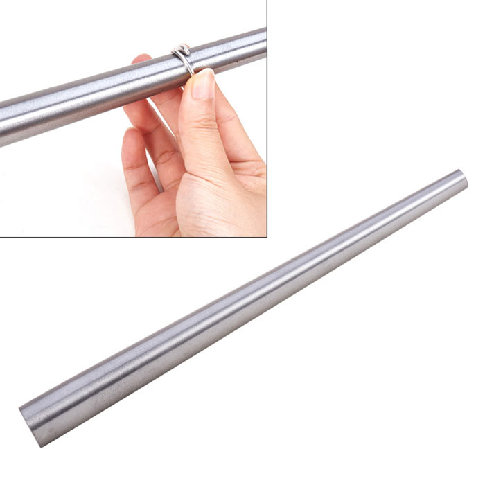 Ring mandrel, solid steel, cone-shaped, for forming rings and the like. 26 cm, 1 pc