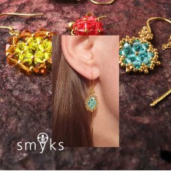 Preciosa, Kristall, Perle, aqua bohemica tukis, Doppelkegel, 4mm, 10 St&uuml;ck