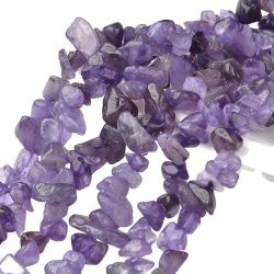 Amethyst, Strang, kleine Nuggets, ca. 8x4x2 mm, ca. 230 Stk
