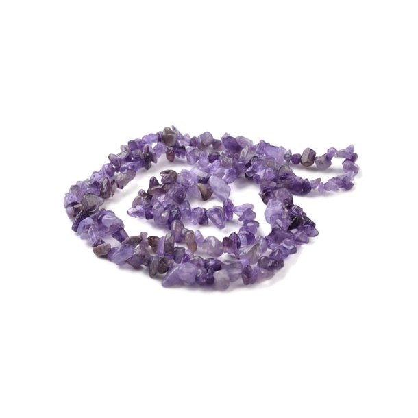 Amethyst, strand, small nuggets, ca. 8x4x2 mm, ca. 230 pcs.