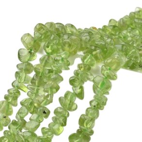 Peridot, kleine Nuggets, grade A+,  5~8x5x4~5mm, 10 stk.