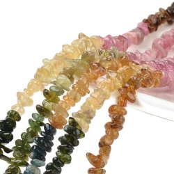 Turmalin, Strang, kleine Nuggets, ca. 6x4 mm, ca. 150 Stk