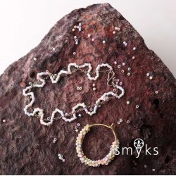 Delica seed beads, Mix53, Unicorn, 5-color mix, size #11, 5.2 grams