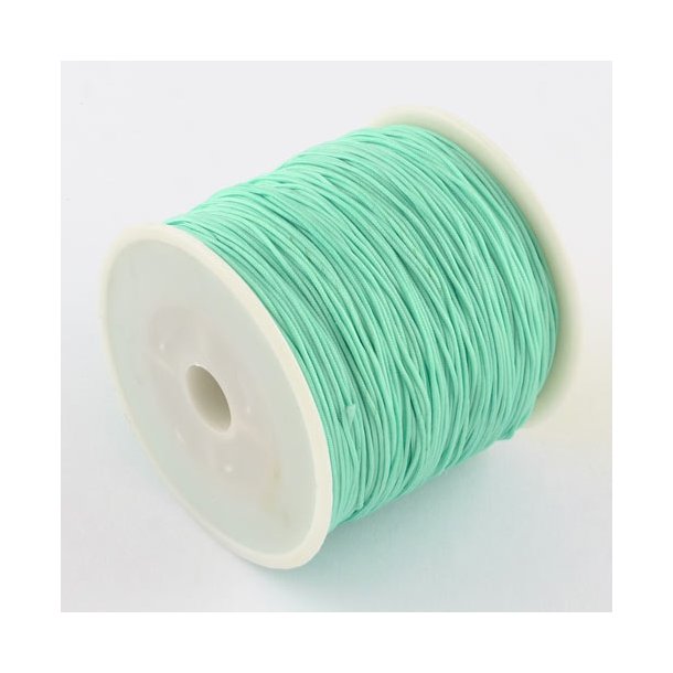 Nylon cord, mint green, 0,5 mm, 2 m