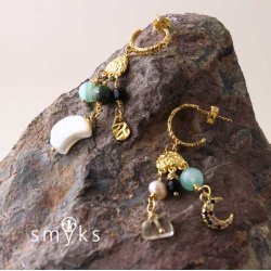 Perlmutter Mondsichel, Perle, ganzer Strang, wei&szlig; mit L&auml;ngsloch, 11x12x3 mm, ca. 35 Stk.