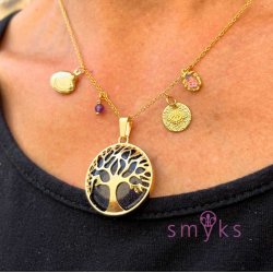 Augenanh&auml;nger mit &Ouml;se, Messing vergoldet, 12x1,5mm, 1 Stk