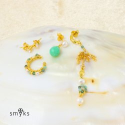 Zwischenst&uuml;ck, unebene Fl&auml;che mit zwei L&ouml;chern, vergoldetes Silber, 6,5x3,5 mm, 2 Stck