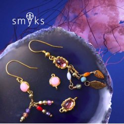 Zwischenstck, unebene Fassung, ovaler Amethyst, vergoldetes Silber, 13x7 mm, 1 Stk