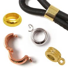 Charm connector rings