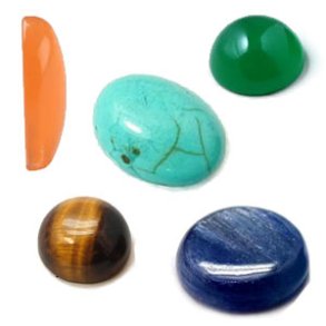 Cabochon - flat back