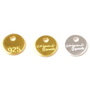 Smykkedele med gravering