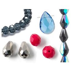 Crystal, Glass & Zirkonia beads