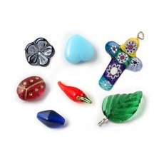 Various glass beads
