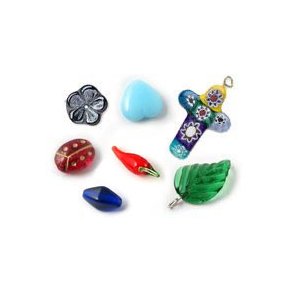 Various glass beads