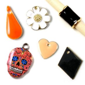 Enamel Pendants