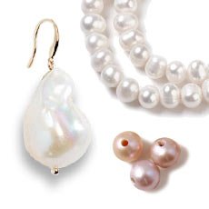 Freshwater pearls 5-30 mm