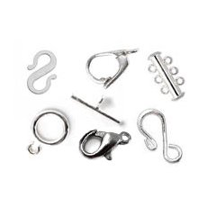 Clasps - silver-plated