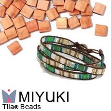 Miyuki Tila 2-hole beads