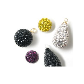 Kristall Kugeln & Tropfen