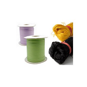 Waxed cord & waxed ribbon