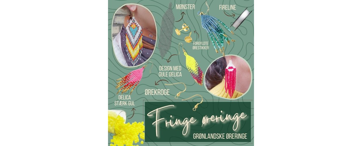 Kvast-�reringe, lav selv gr�nlandske �reringe