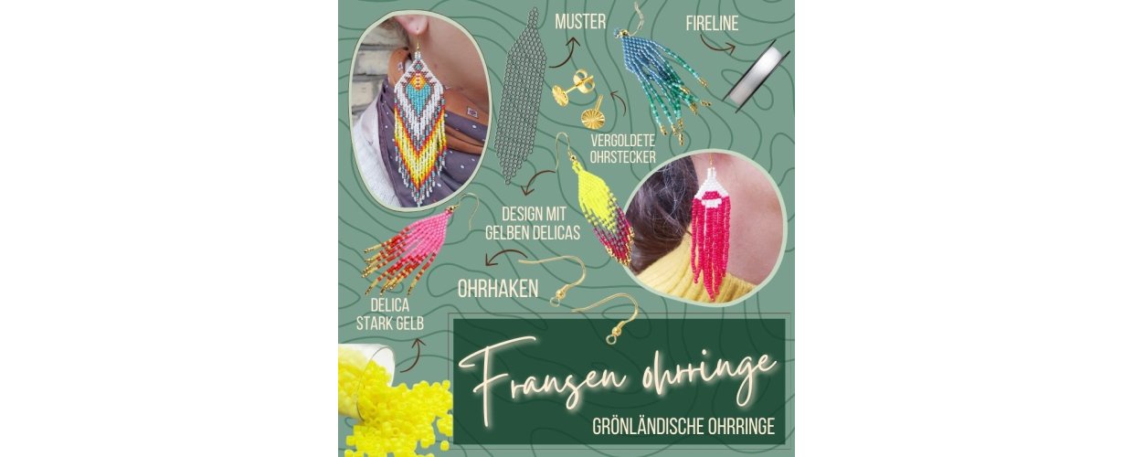 DIY Fransen-ohrringe aus Gr�nland