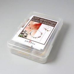  Schmuckset, gewundene Perlenohrringe aus 925-Silber, alles was Sie brauchen in einer Box