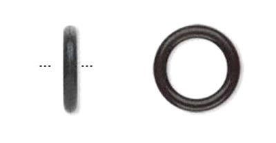 Gummi-O-Ring, schwarz, 15/10 mm, 100 Stk.