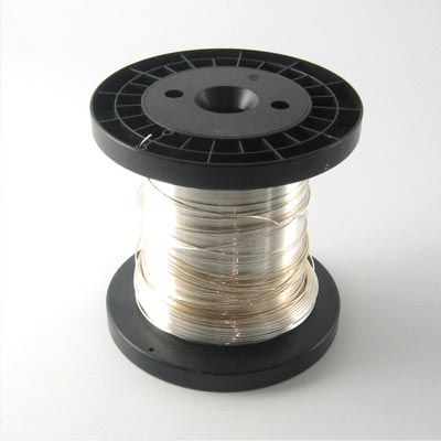 Silberdraht, HH, Starke 1 mm, 50 cm