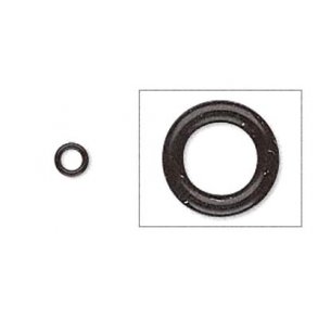 Gummi-O-Ring, schwarz, 5/3 mm, 500 Stück.
