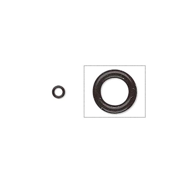 Rubber O-ring, black, 5/3mm, 500pcs.
