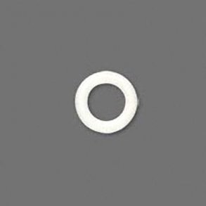 Gummi-O-Ring, weiß, 12/8 mm, 200 Stk.